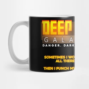 Deep Rock Galactic Logo Punch Voiceline Mug